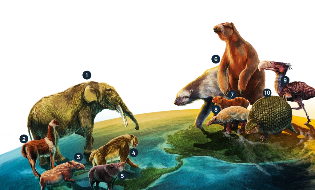 animales del plioceno