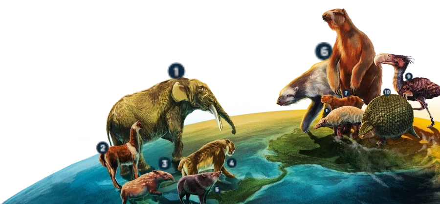 animales del plioceno